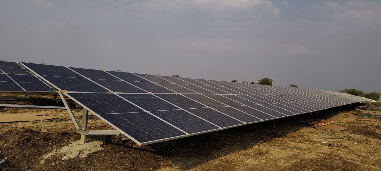 Solar Power Plant Installation